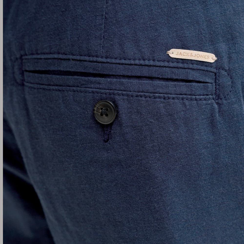 Pantaloni Chino in Lino Tapered Fit Jack Jones 12248604 - 6