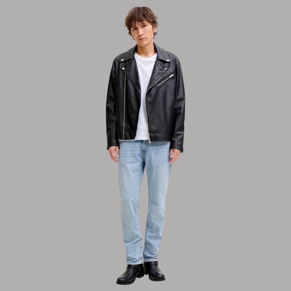 Jack Jones Jeans Regular Fit Clark Stonewash, 5 Tasche - 3