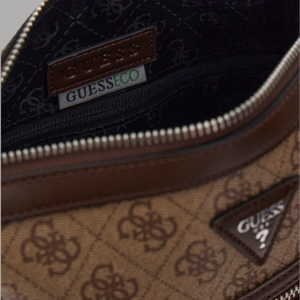 Guess Borsello Uomo Milano in Similpelle con Logo e Tracolla - 3