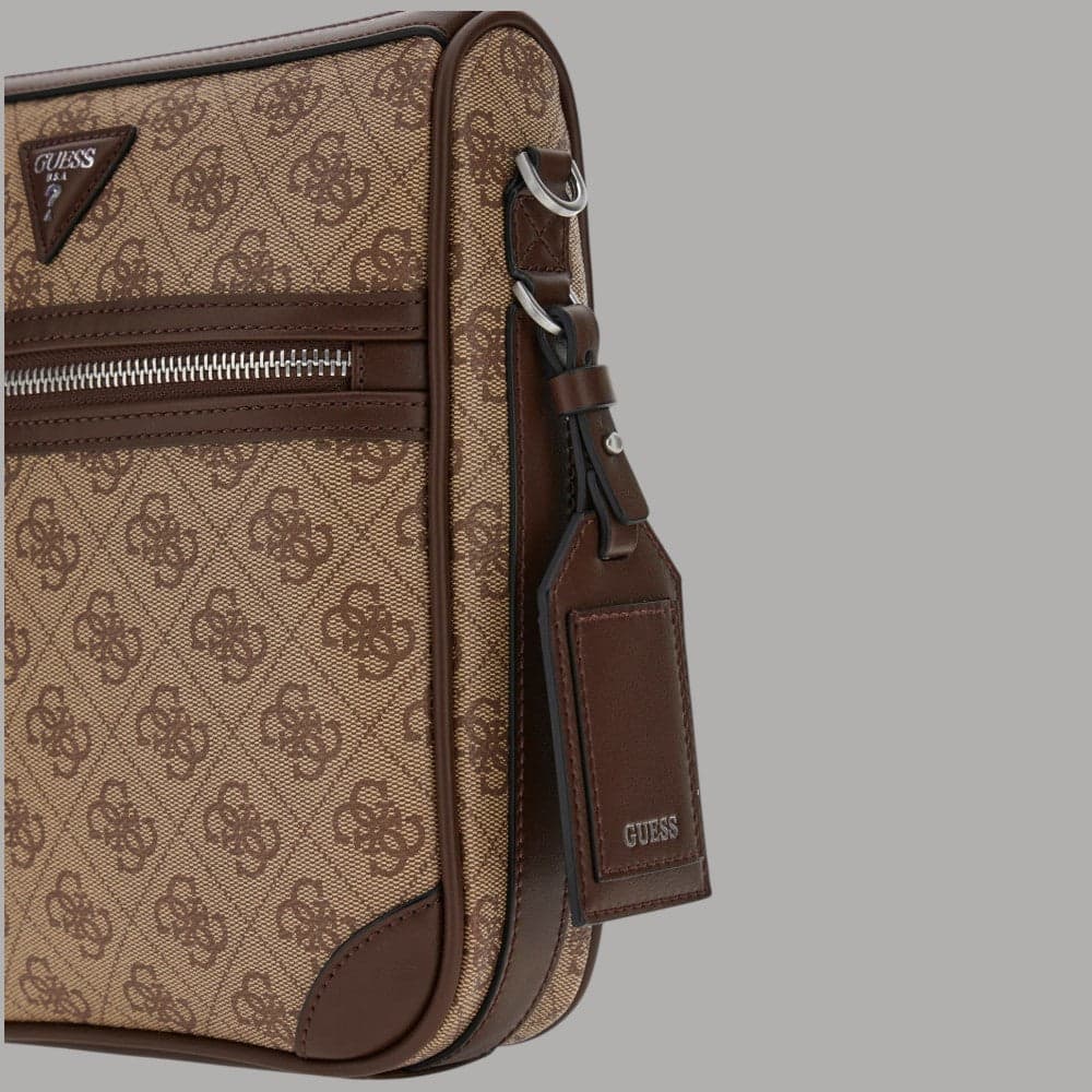 Guess Borsello Uomo Milano in Similpelle con Logo e Tracolla - 4