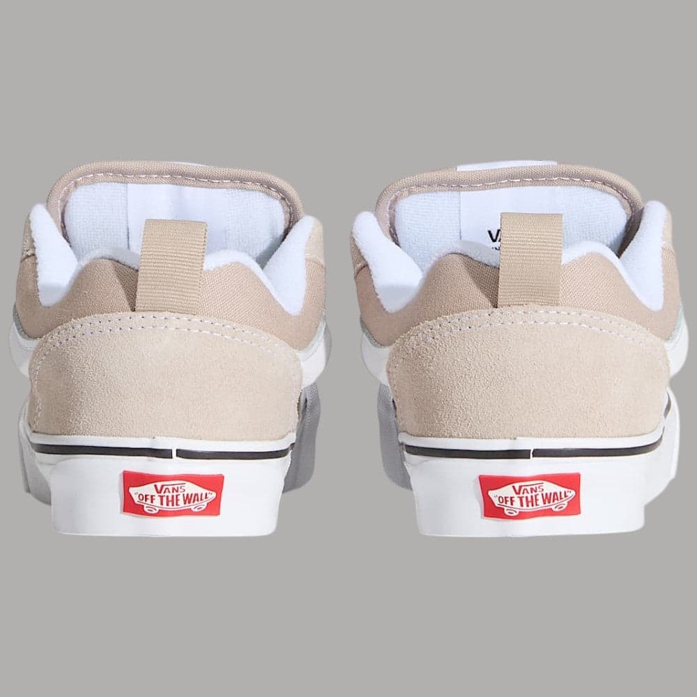 Vans Scarpe Knu Skool Unisex Retro Anni 90 Comfort Suola Waffle Tela Pelle - 4