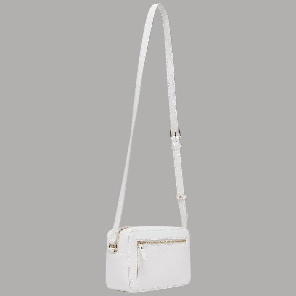 Liu Jo borsa a tracolla medio logo rialzato saffiano zip - 15