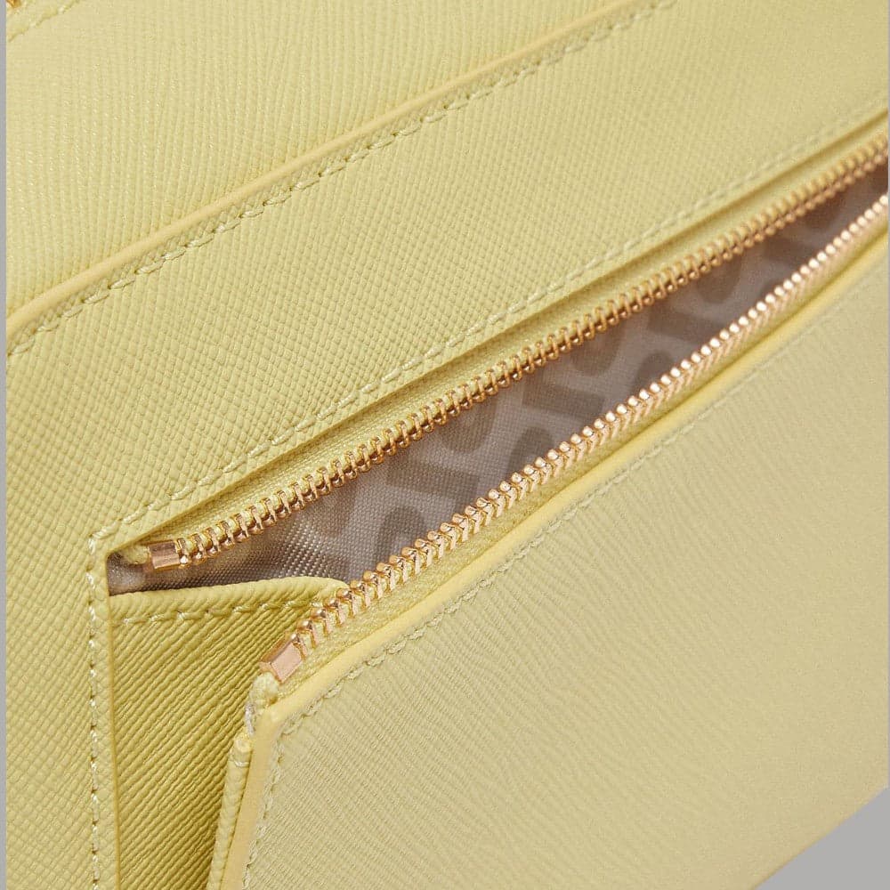 Liu Jo borsa a tracolla medio logo rialzato saffiano zip - 4