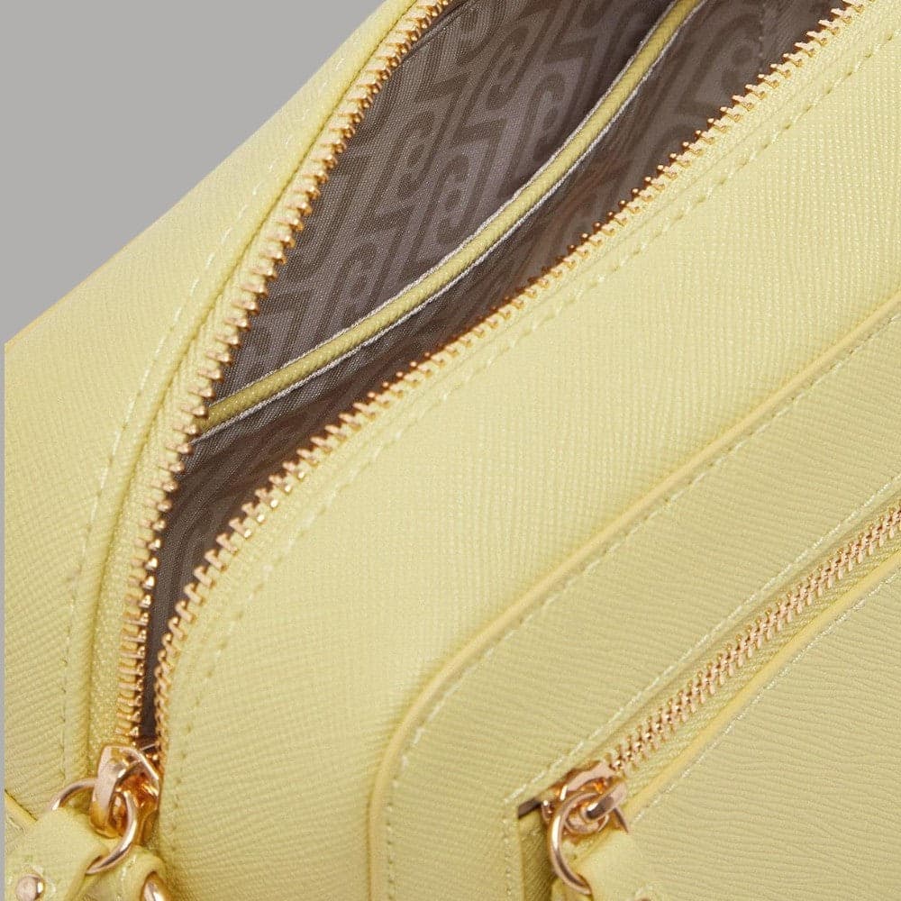 Liu Jo borsa a tracolla medio logo rialzato saffiano zip - 6