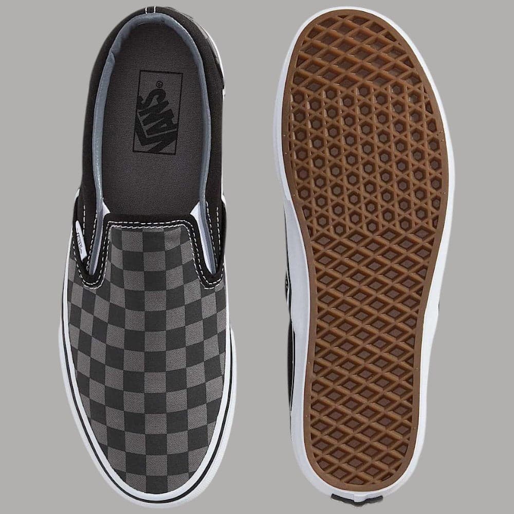 Vans Classic Slip-On Scarpe Tela Iconiche Comfort Suola Waffle Unisex - 6
