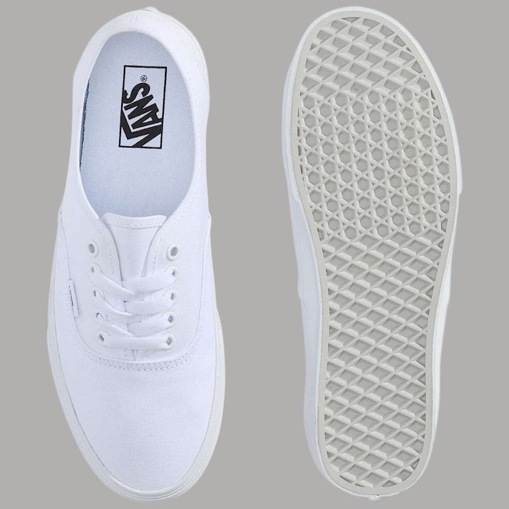 Vans Scarpe Authentic Sneakers Low-Top Tela Suola Waffle Iconica - 9
