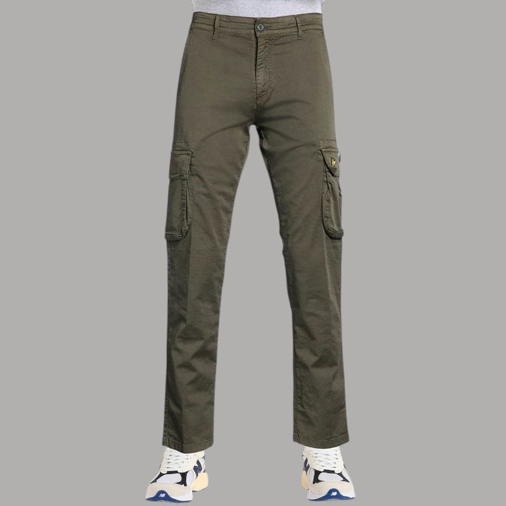 Pantalone Cargo Slim Fit Lyle & Scott con Tasconi Laterali - 2