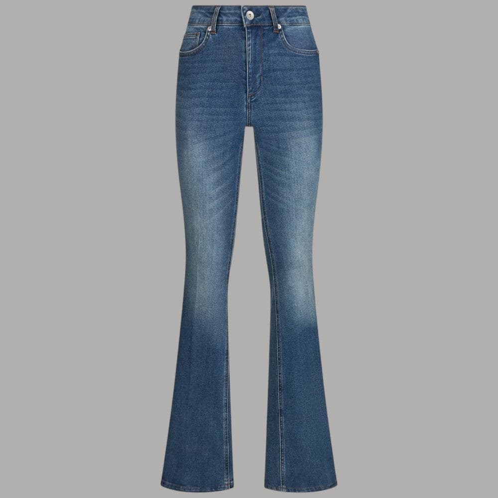 Liu Jo Jeans Bootcut Vita Alta Stonewash Eleganti - 5