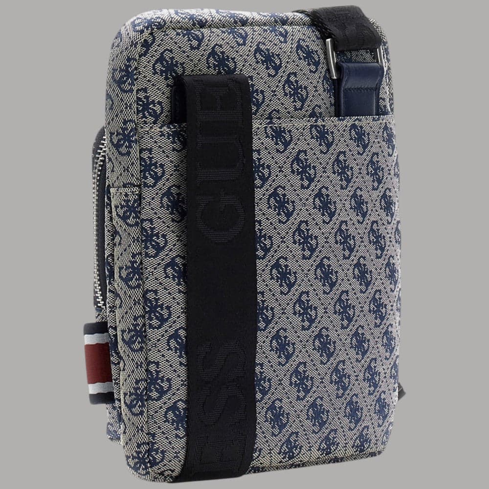 Guess Borsello da Uomo Boston 4G Logo Tracolla Regolabile Tessuto Resistente - 2