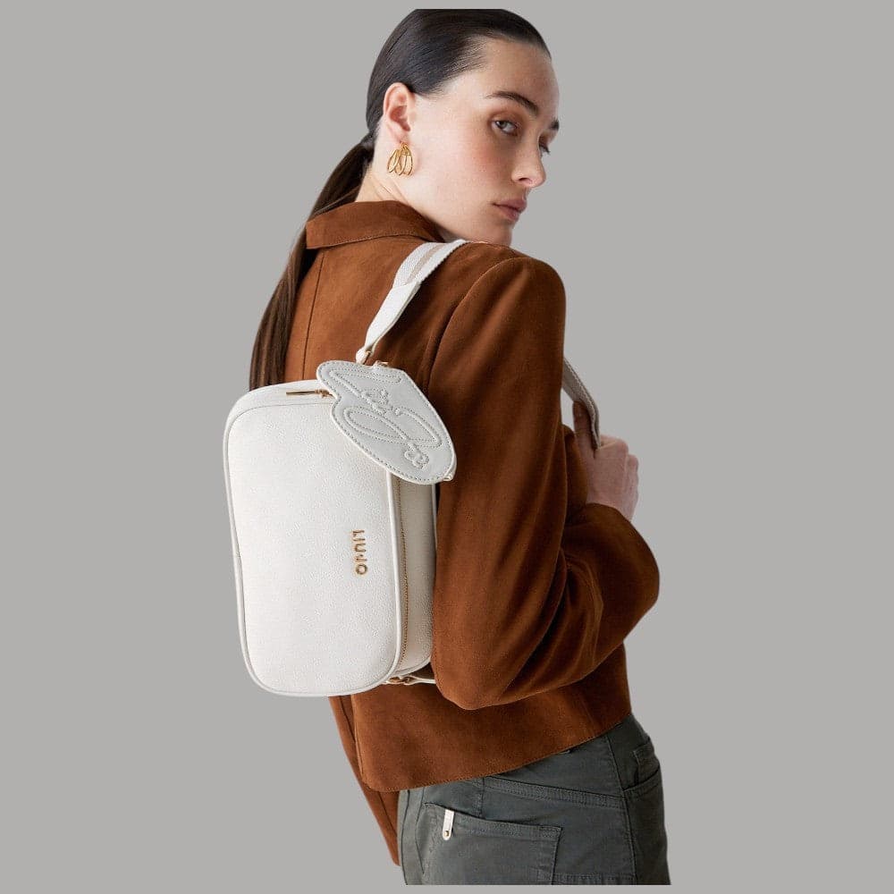 Liu Jo borsa a tracolla media con portamonete logato elegante - 7