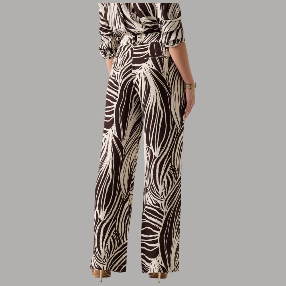 Pantaloni Guess in Viscosa Wid Leg Stampati Relax Fit - 3