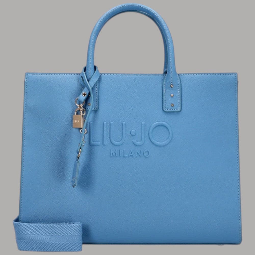 Liu Jo Borsa Shopping Media Tote con Logo Rilievo 25x32x16 cm - 18