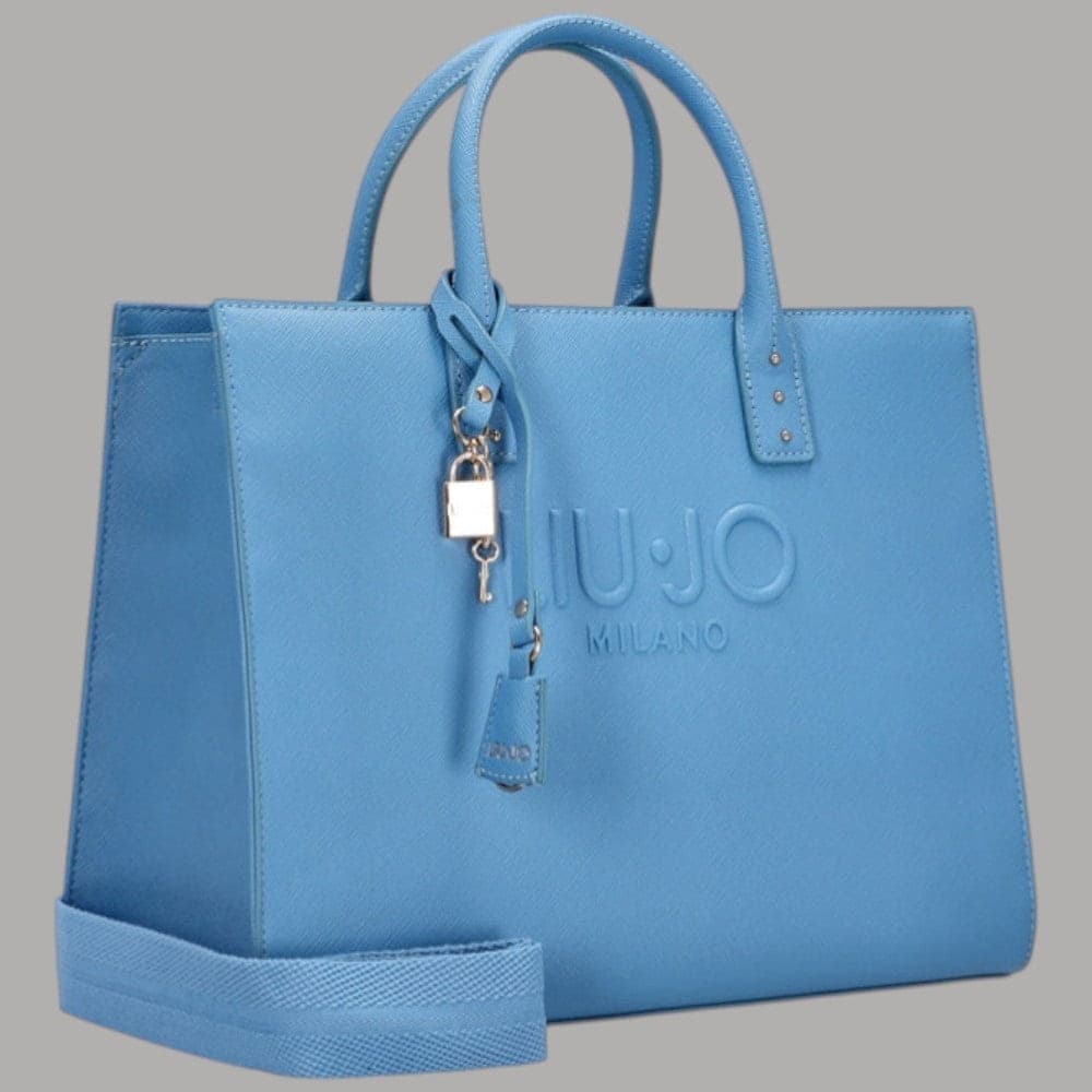 Liu Jo Borsa Shopping Media Tote con Logo Rilievo 25x32x16 cm - 2