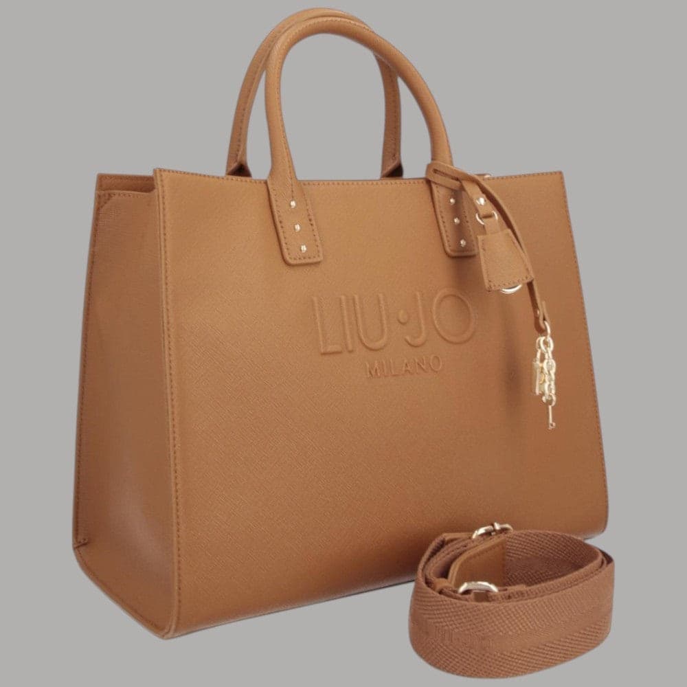 Liu Jo Borsa Shopping Media Tote con Logo Rilievo 25x32x16 cm - 17