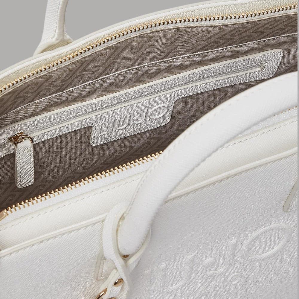 Liu Jo Borsa Shopping Media Tote con Logo Rilievo 25x32x16 cm - 10