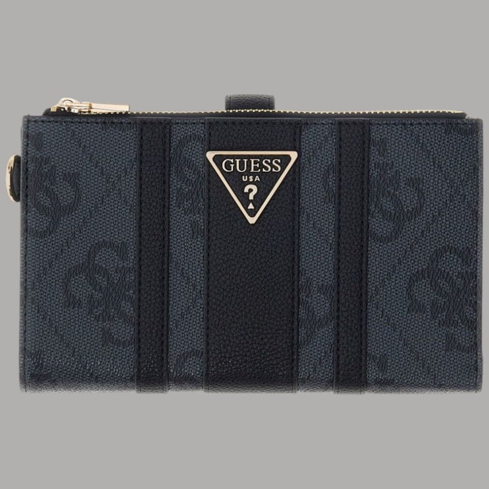 Guess Portafoglio Donna Laurel con Logo 4G e Zip Dorata - 1