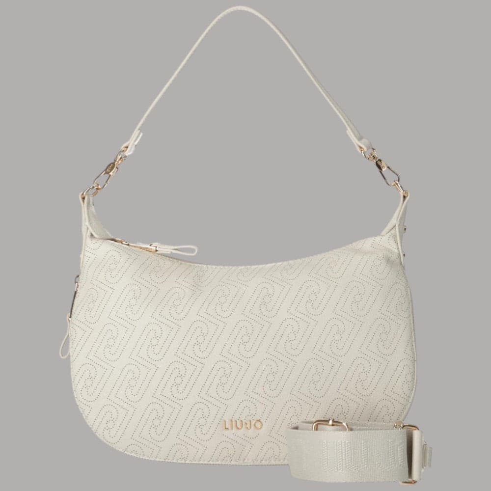 Liu Jo borsa a spalla monogram con tracolla removibile elegante - 2