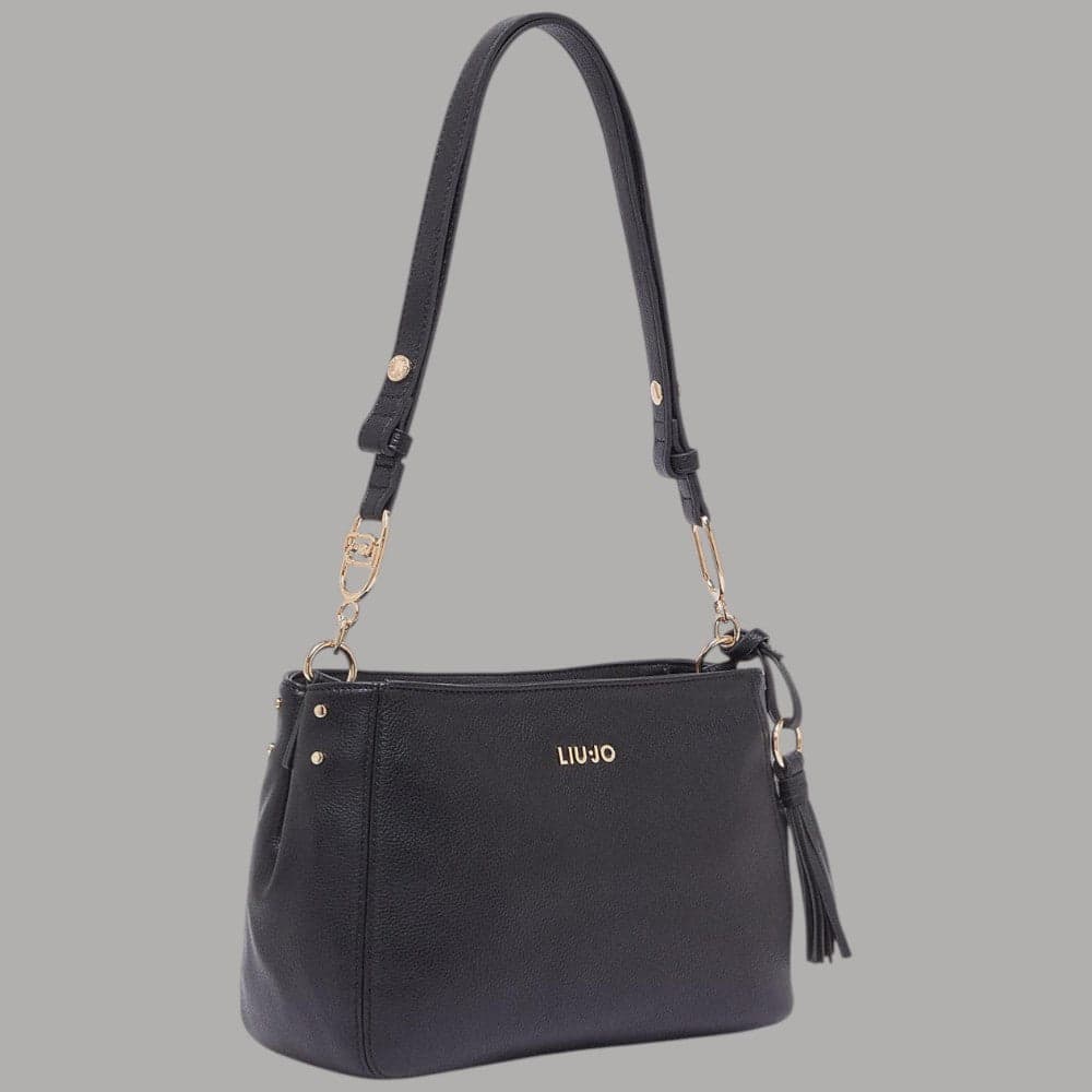 Liu Jo borsa tracolla nappa effetto bottalato con logo elegante - 2