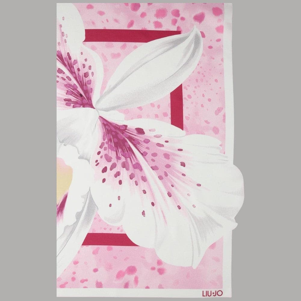 Foulard Liu Jo Donna 70x70 Stampa Fiore con Box Elegante - 14