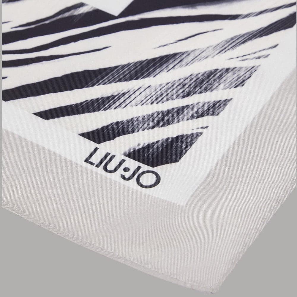 Foulard Liu Jo Donna 70x70 Stampa Fiore con Box Elegante - 19