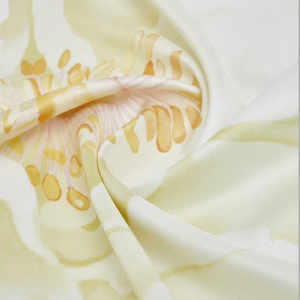 Foulard Liu Jo Donna 70x70 Stampa Fiore con Box Elegante - 20