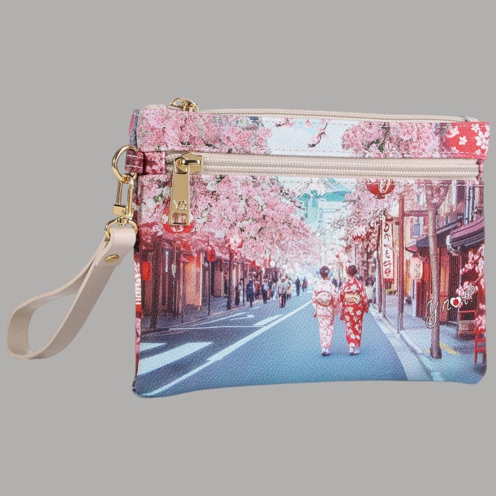 YNot Pochette Media Yesbag con Polsiera in Ecopelle e Zip Città - 4