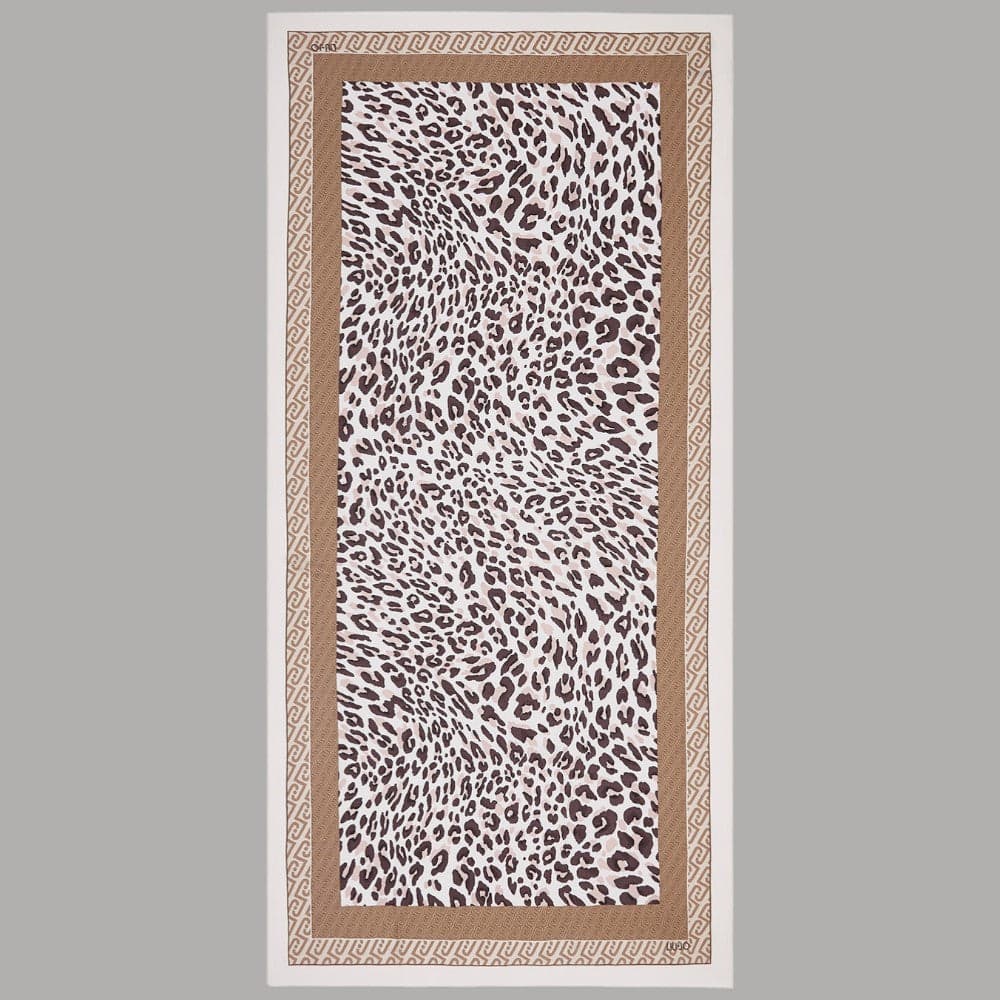 Liu Jo stola animalier modal 90x180 cm con logo elegante - 2