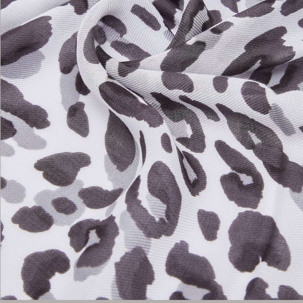 Liu Jo stola animalier modal 90x180 cm con logo elegante - 13