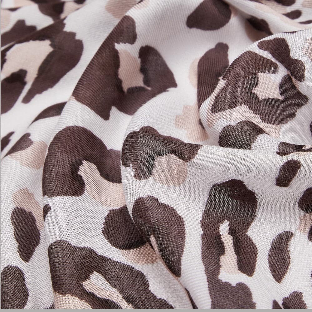 Liu Jo stola animalier modal 90x180 cm con logo elegante - 3