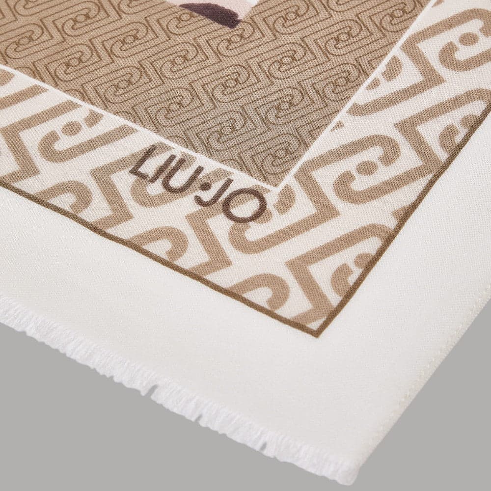 Liu Jo stola animalier modal 90x180 cm con logo elegante - 4