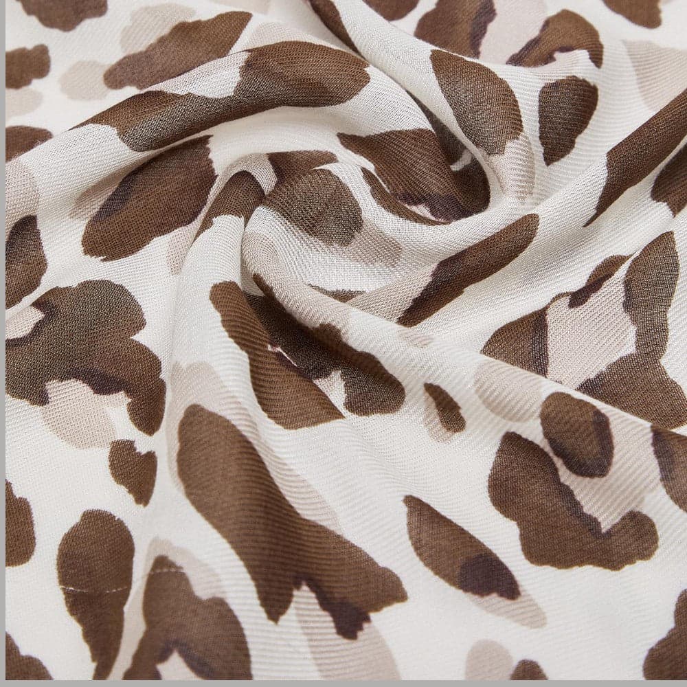 Liu Jo stola animalier modal 90x180 cm con logo elegante - 10