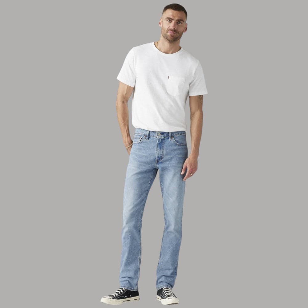 Levi's 511 Jeans Slim Uomo Blu Medio, Confort e Stile Urbano - 5