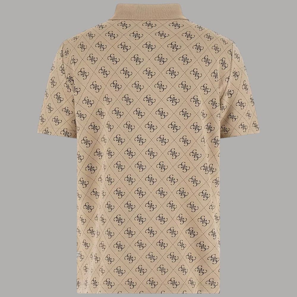 Guess Polo Maglia 4G Logo, Cotone Eco & Poliestere, Vestibilità Regular - 2
