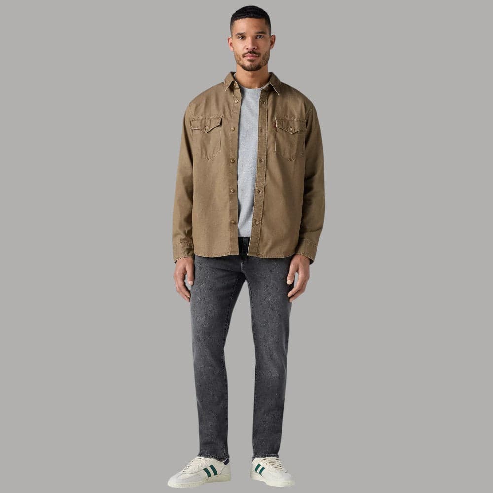 Levi's 511 Jeans Slim Neri Uomo Bio Cotone Stretch - 6