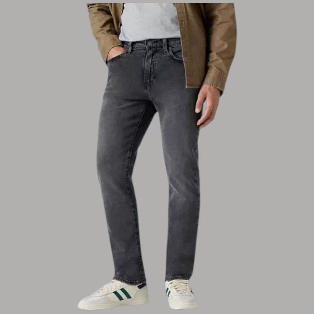 Levi's 511 Jeans Slim Neri Uomo Bio Cotone Stretch - 2