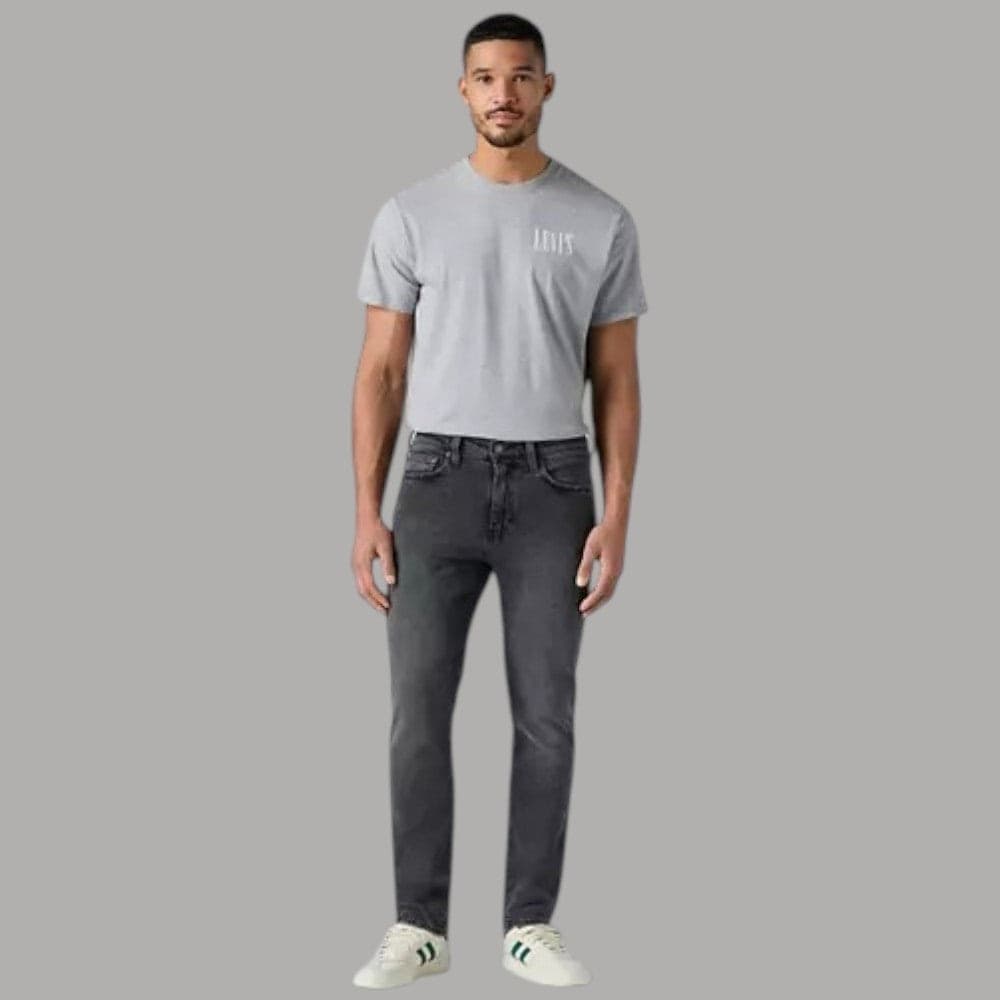 Levi's 511 Jeans Slim Neri Uomo Bio Cotone Stretch - 3