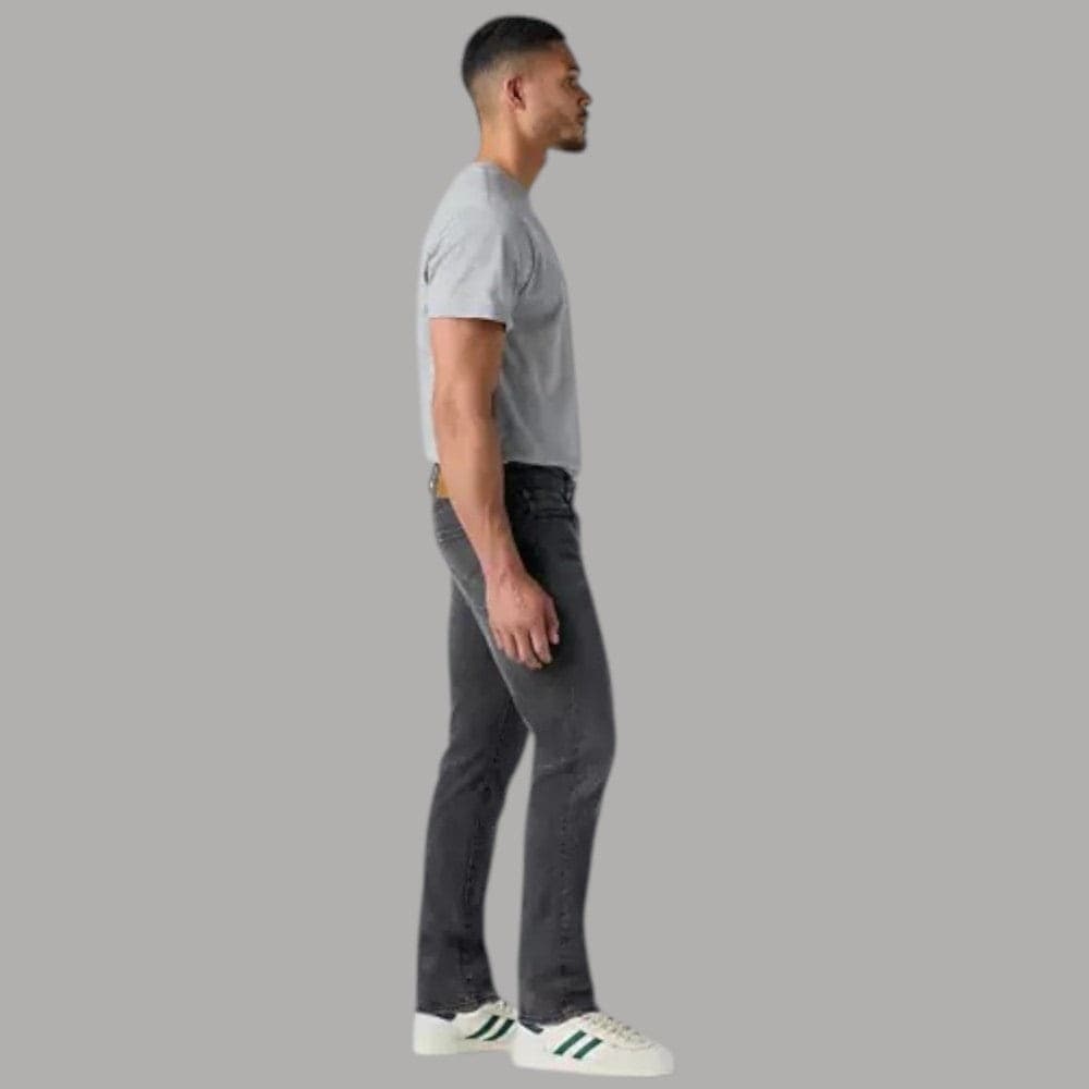 Levi's 511 Jeans Slim Neri Uomo Bio Cotone Stretch - 4