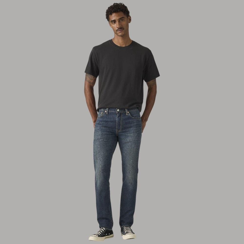 Levi's 511 Jeans Slim Uomo Elasticizzati Lavaggio Scuro - 2