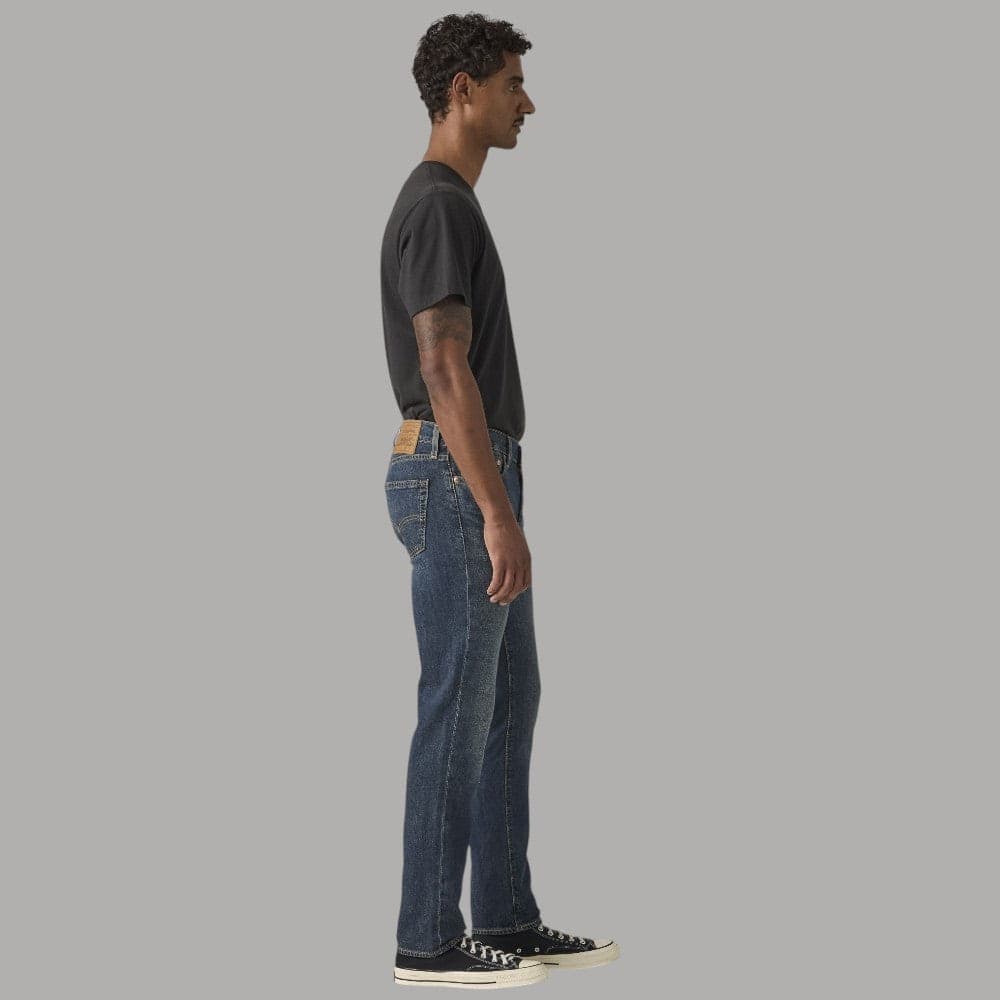 Levi's 511 Jeans Slim Uomo Elasticizzati Lavaggio Scuro - 4