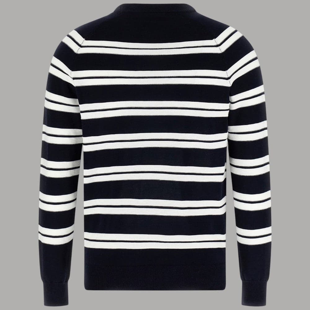Guess Pullover a Righe Uomo Cotone Girocollo Regular Fit - 5