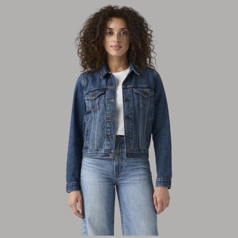 Giacca Levi's Trucker Donna Slim Fit Denim Originale 299450063 - 6