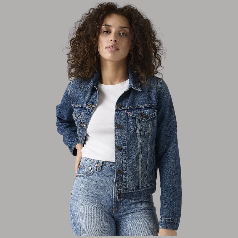 Giacca Levi's Trucker Donna Slim Fit Denim Originale 299450063 - 2