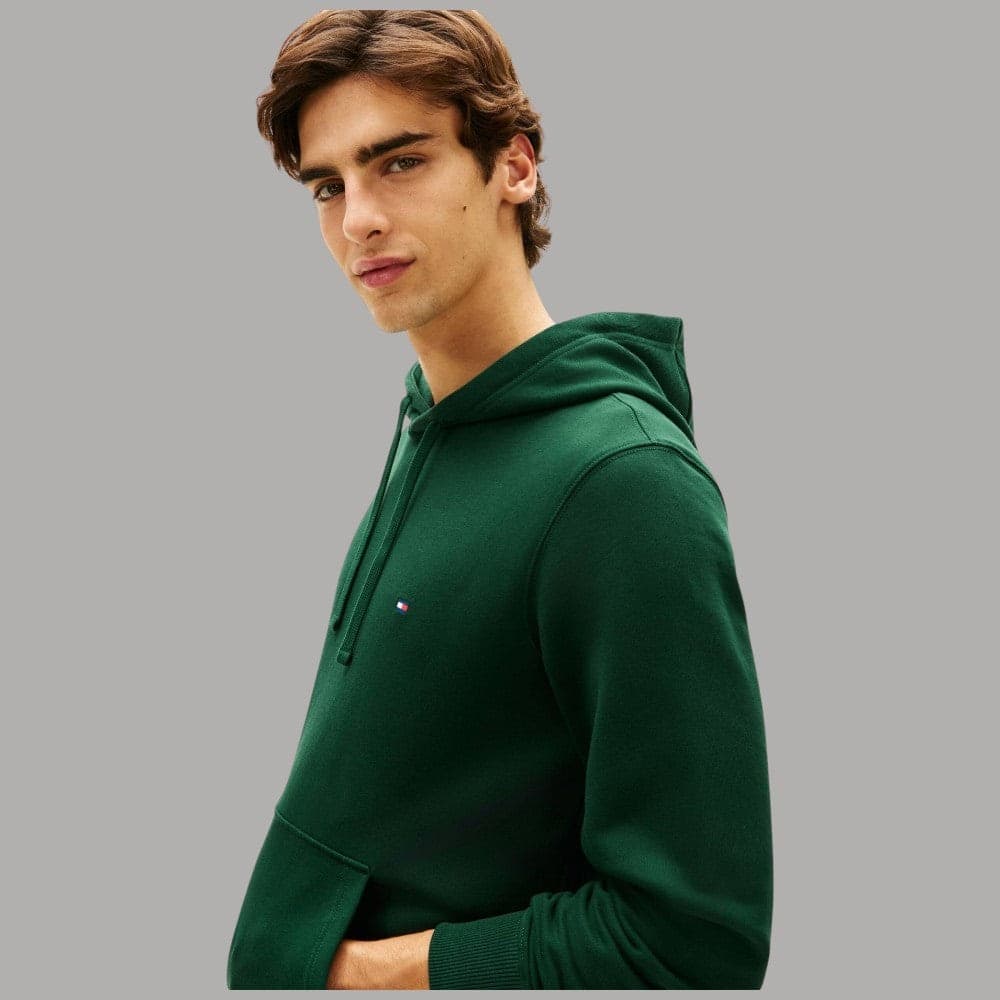 Felpa Cappuccio Tommy Hilfiger Bandierina 100% Cotone Regular Fit - 2