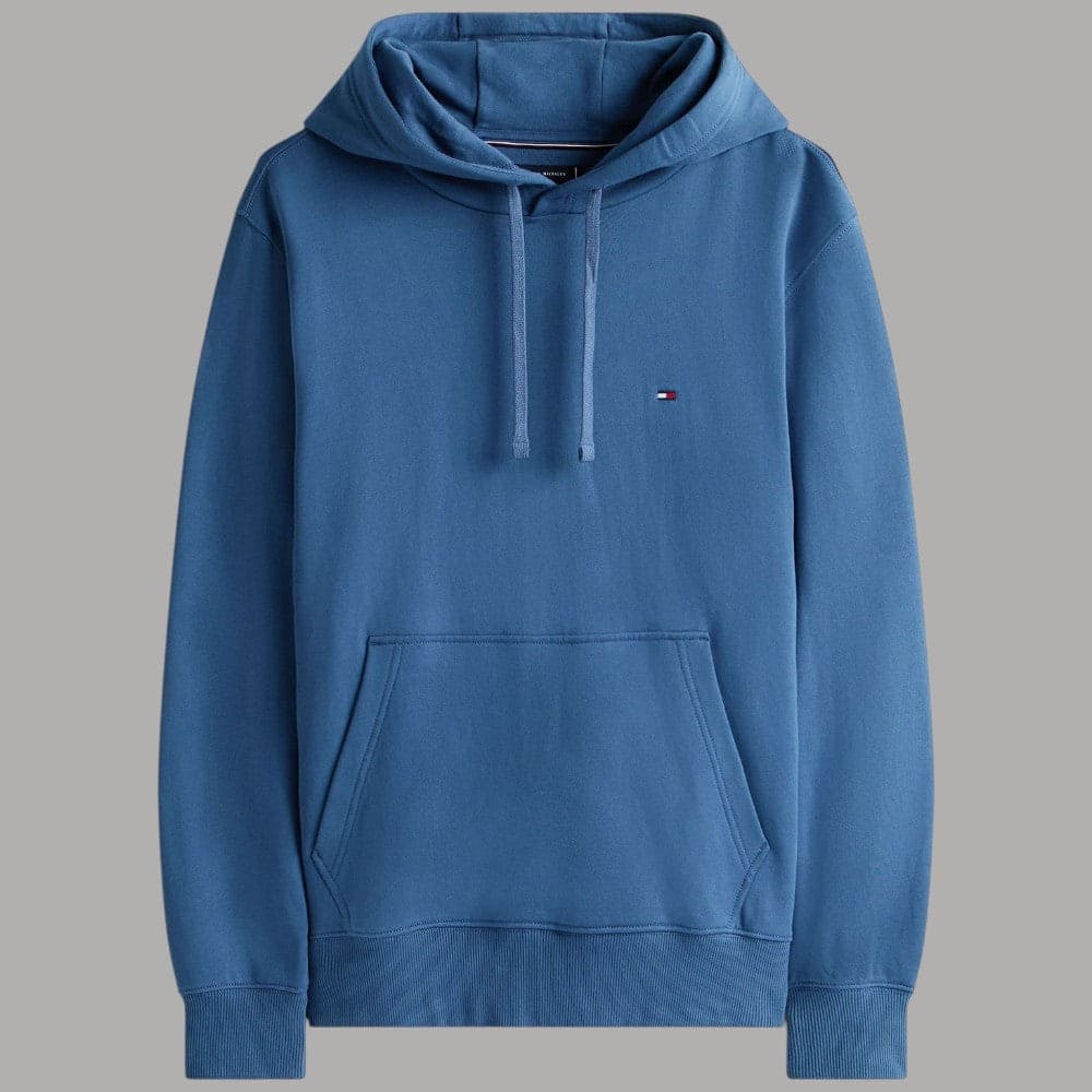 Felpa Cappuccio Tommy Hilfiger Bandierina 100% Cotone Regular Fit - 13