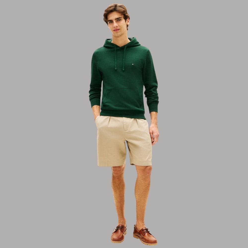 Felpa Cappuccio Tommy Hilfiger Bandierina 100% Cotone Regular Fit - 3
