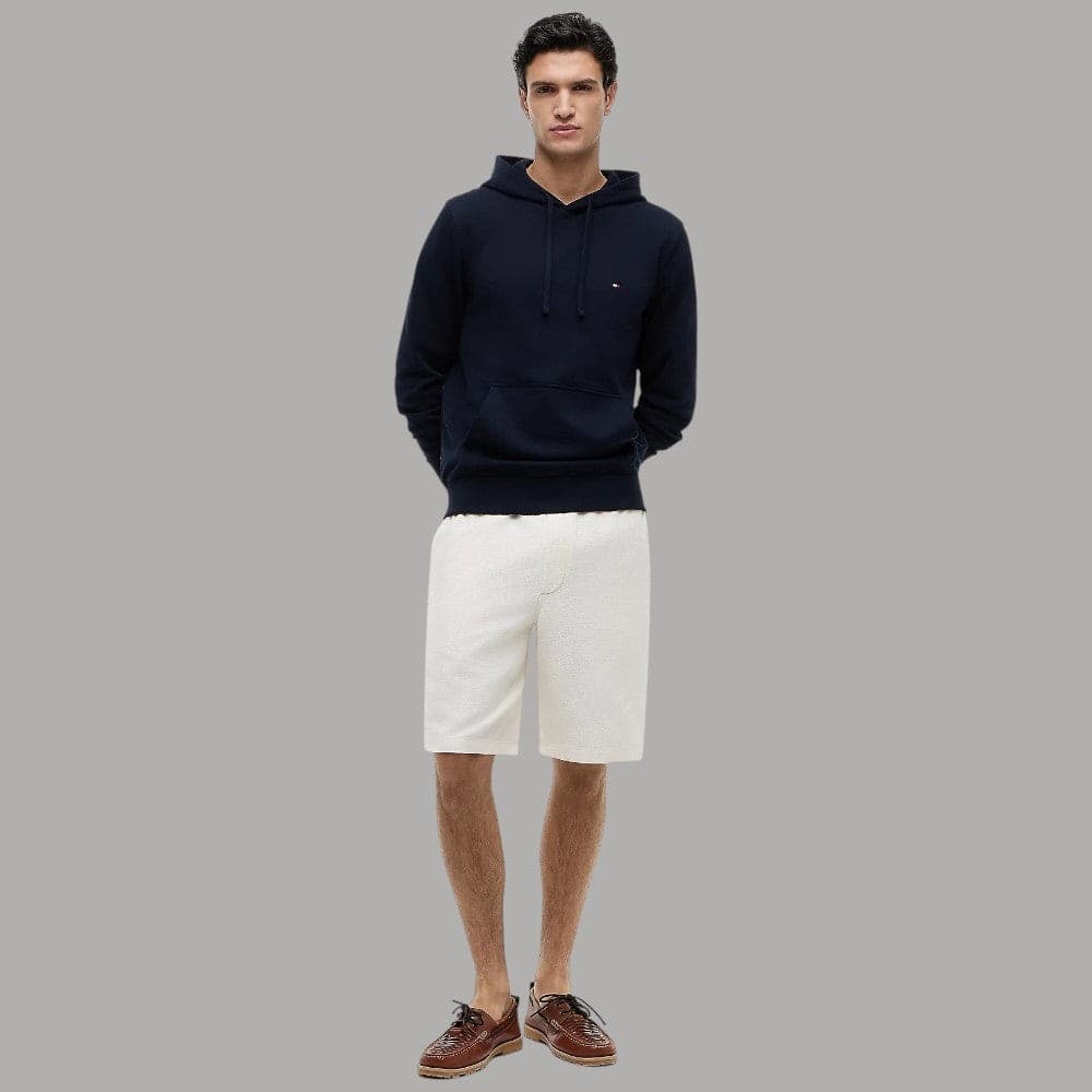 Felpa Cappuccio Tommy Hilfiger Bandierina 100% Cotone Regular Fit - 6