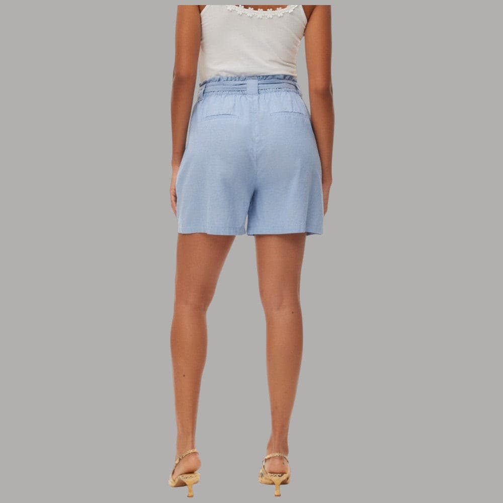 Vero Moda: Pantaloncini Cotone Lose Fit con Fusciacca Elegante - 3