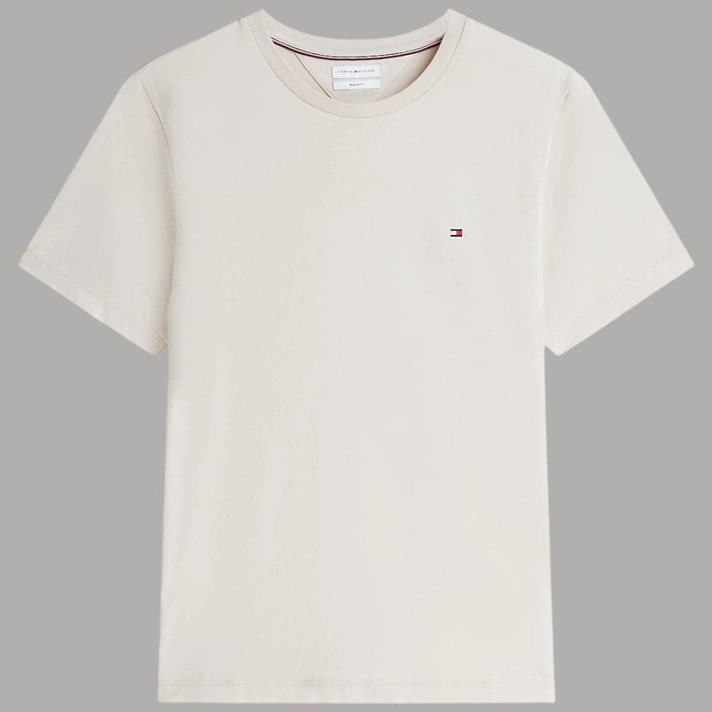 T-shirt Cotone Tommy Hilfiger Regular Fit con Ricamo Iconico - 6