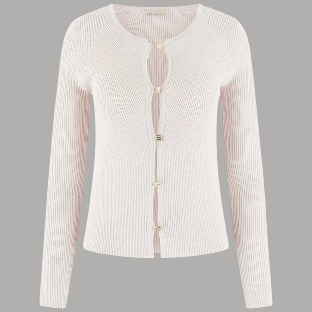 Eleganza Ribattuta: Cardigan Guess con Bottoni Gioiello - 7