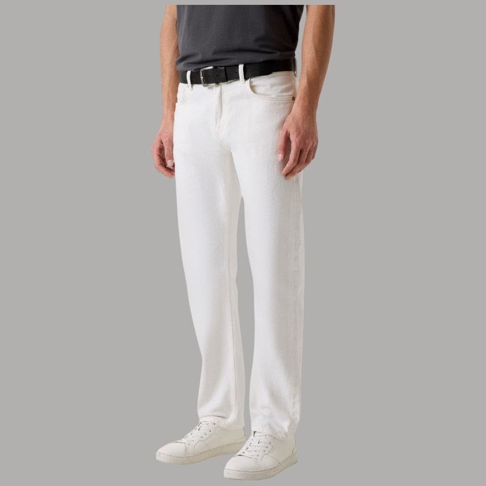 Jeans Bianchi Slim Fit Guess Uomo Vita Bassa Denim Stretch - 2